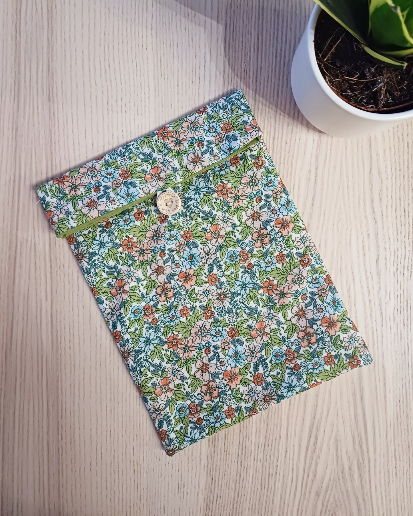 Pochette à livre - fermeture à rabat