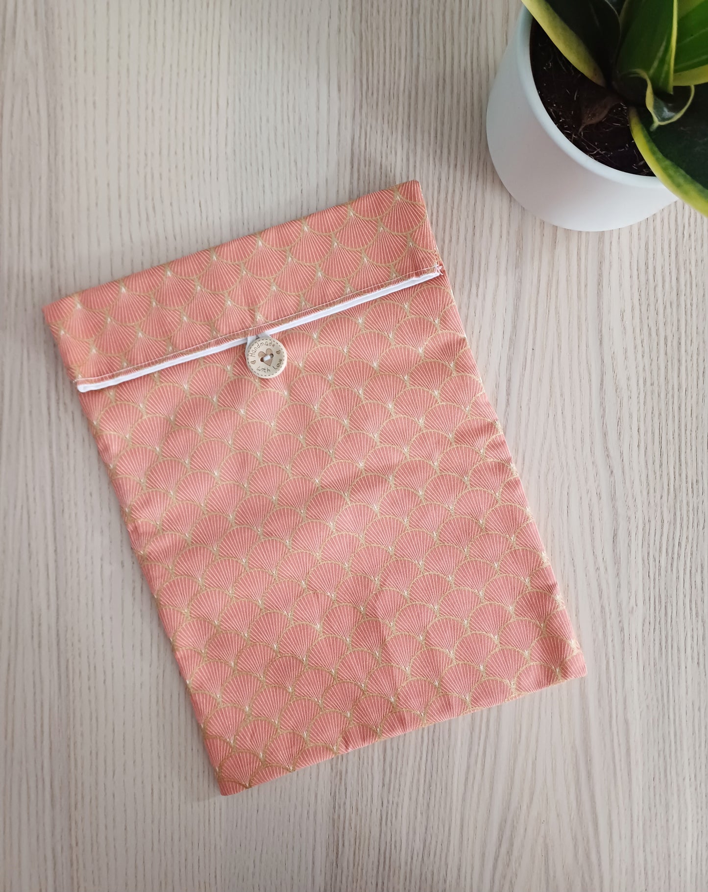 Pochette à livre - fermeture à rabat