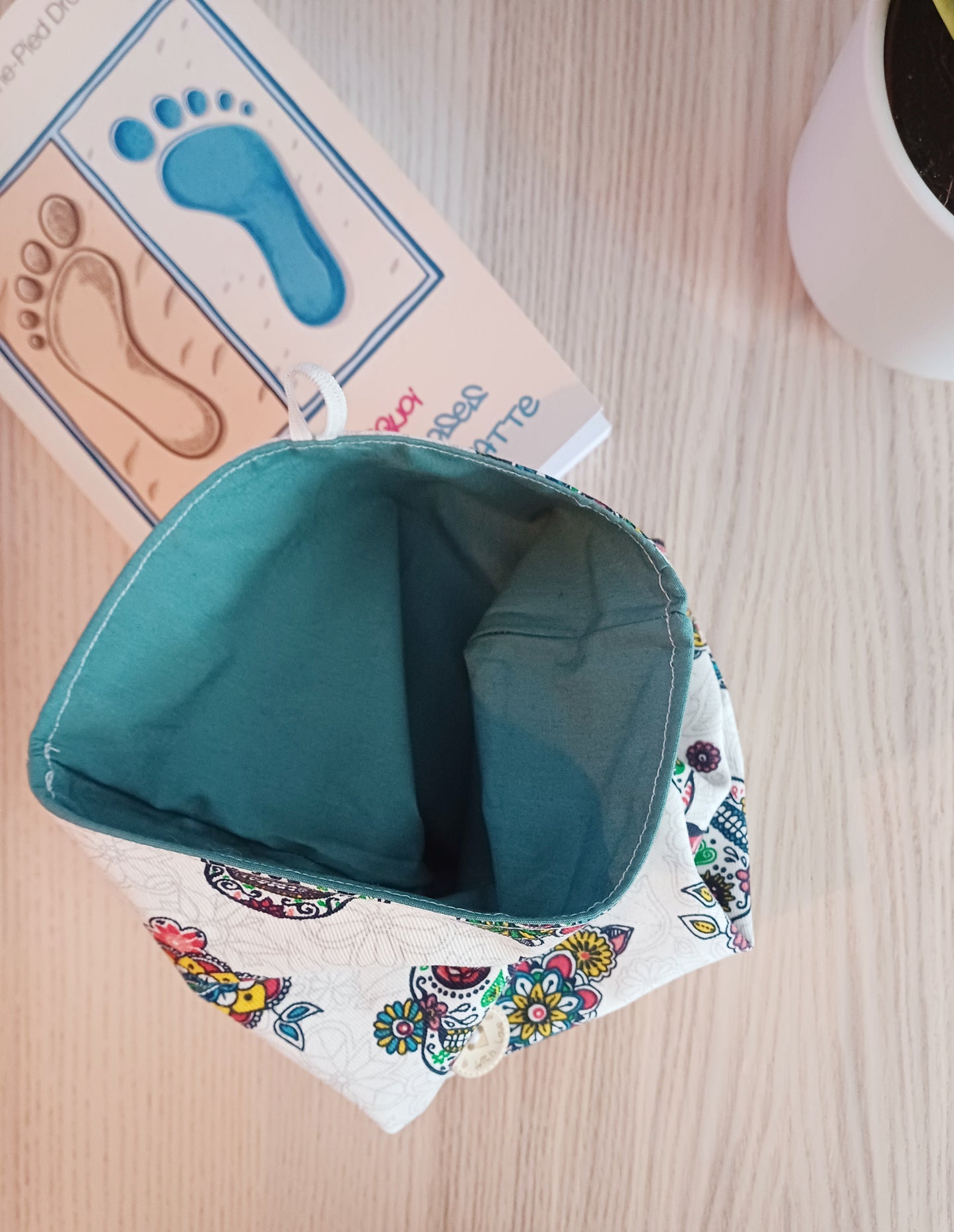 Pochette à livre - fermeture à rabat