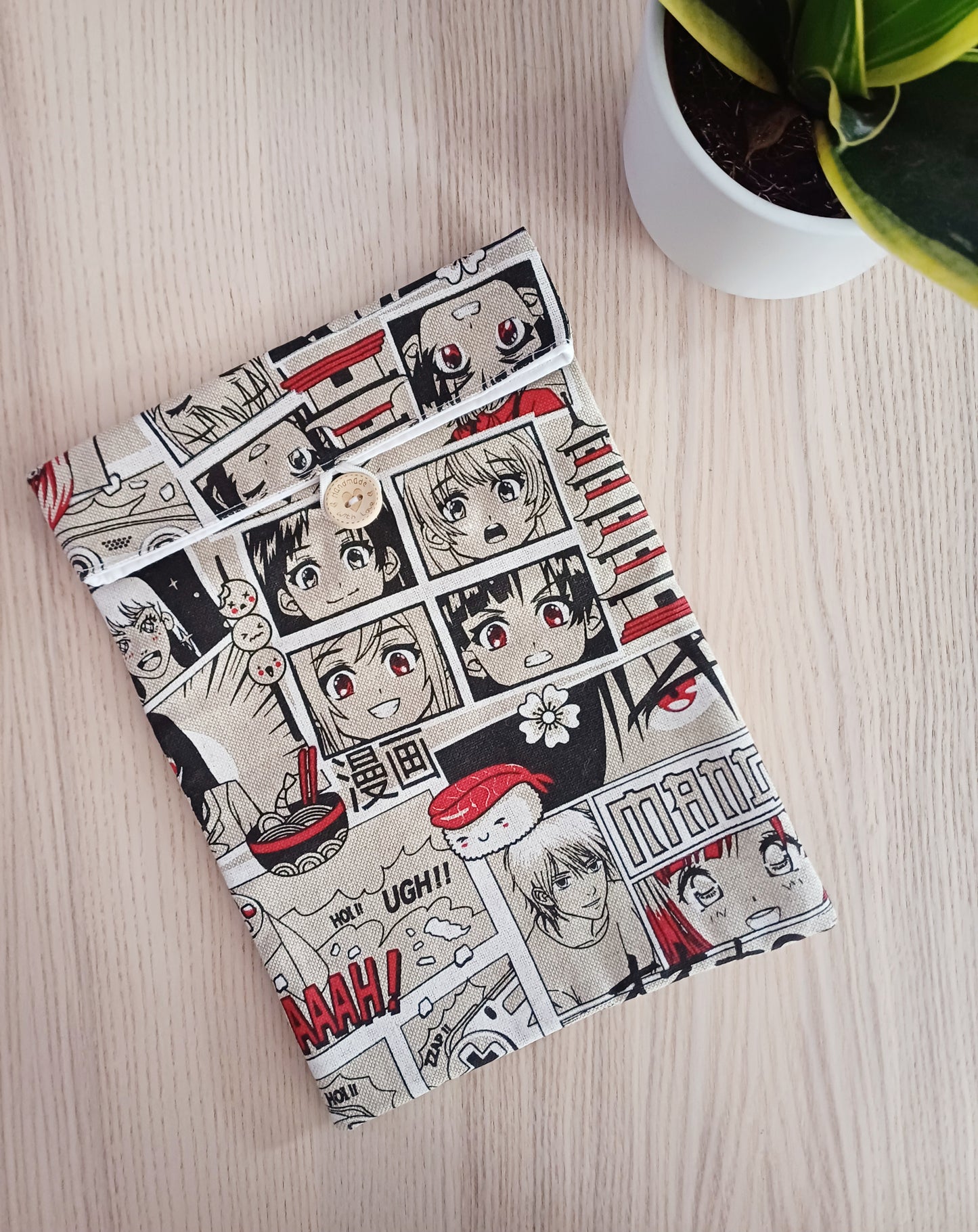 Pochette à livre-fermeture à rabat