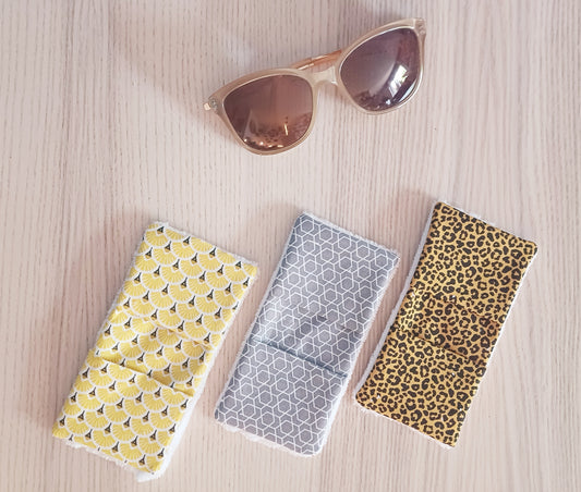 Lot de 3 essuies-lunettes
