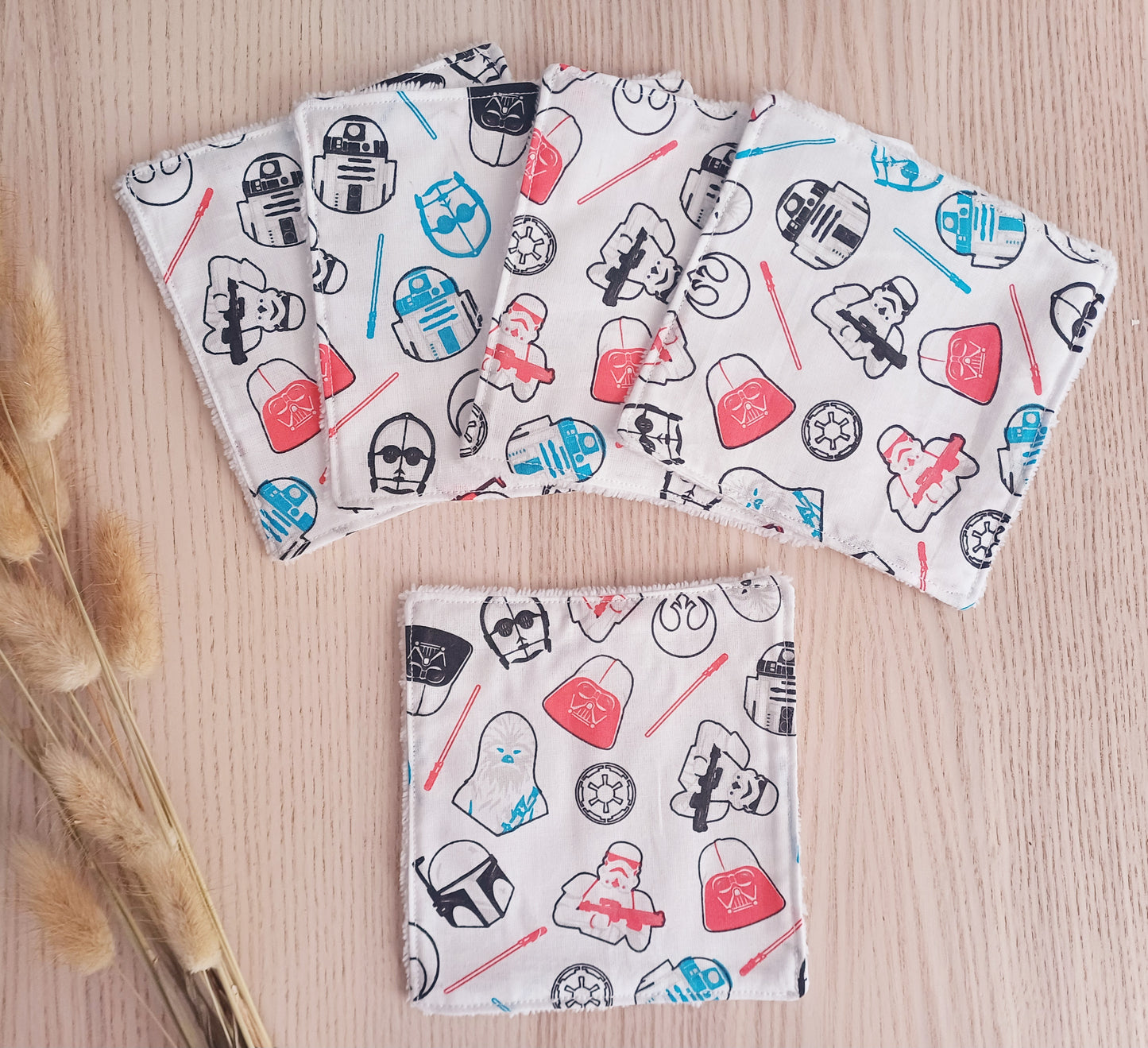 Lot de 5 lingettes