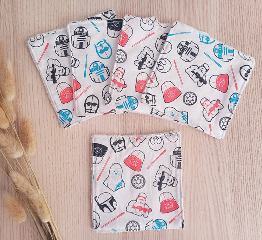 Lot de 5 lingettes